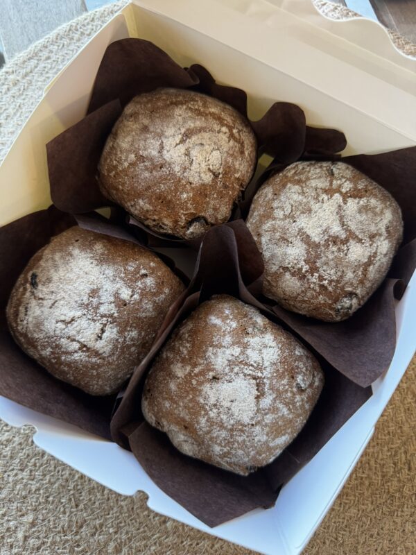 Rye Bread with Sultanas, Coffee & Spices (8 Mini Loaves)